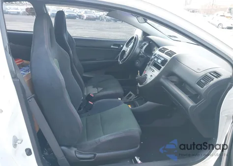 2002 Honda Civic Si from USA, damaged, VIN SHHEP33512U310848